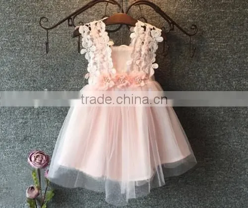 White Lace Baby Princess Dress Good Quality Baby Princess Dress