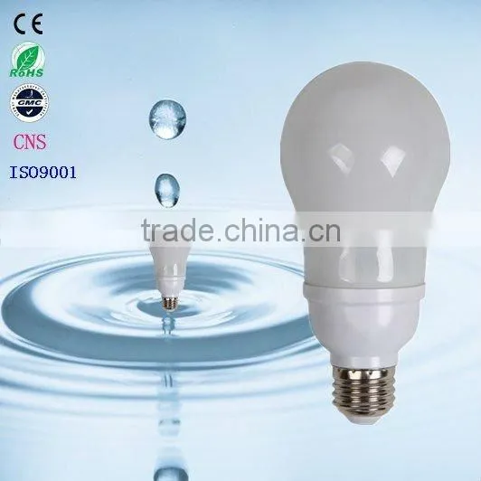 Warm Light Decoration Bulb,Saving Energy,Compact Fluorescent Bulb of A60 Globe 15W