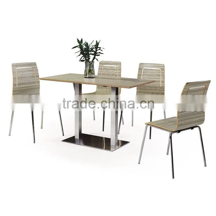 2014 Modern Simply Style Square Wood Table Set 019