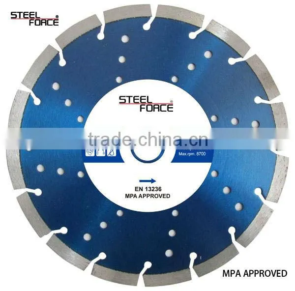 General Purpose Laser Welded Blade Diamond Disc