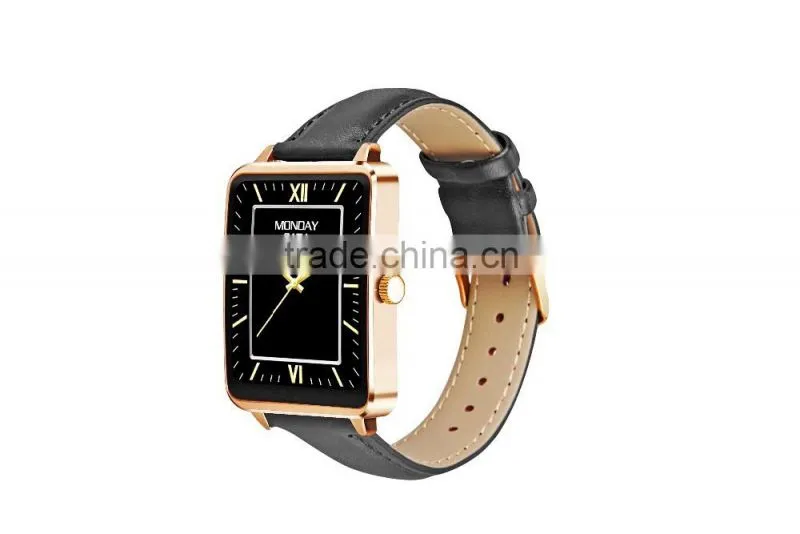 OUKITEL A58 Smartwatch 1.61 inch Heart Rate Bluetooth Smart Watch Compatible for IOS Android Metal Body 280mAh Wristwatch