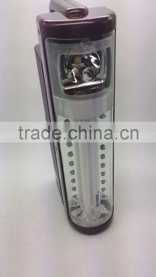 Rechargeable emergency light with 11W tube