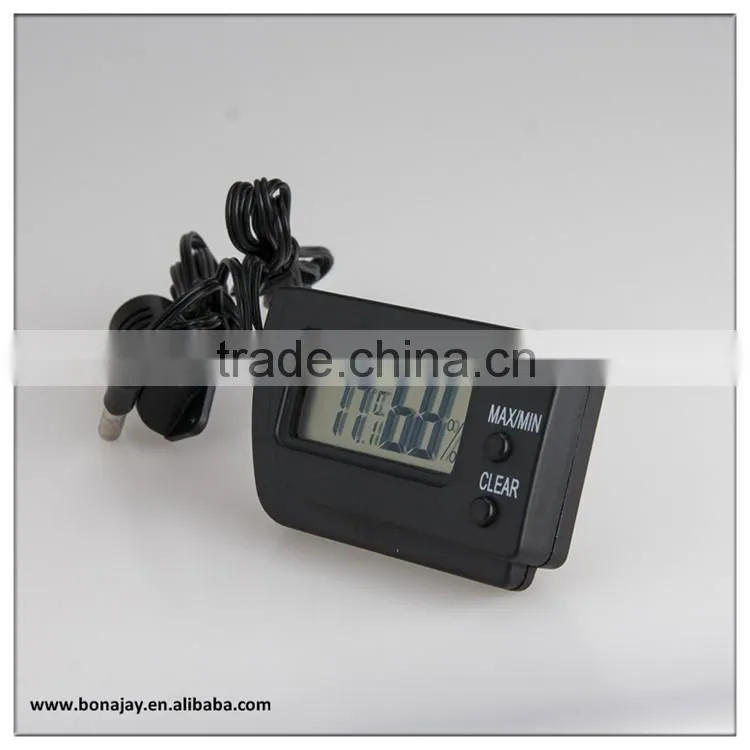 plastic thermometer hygrometer with dual sensor cable