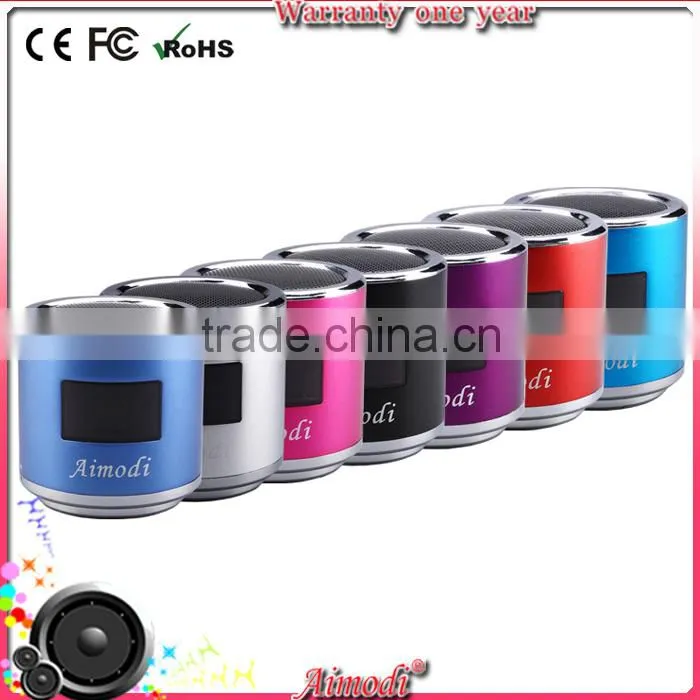 2015 active mobile phone speaker with built-in subwoofer in digital speaker