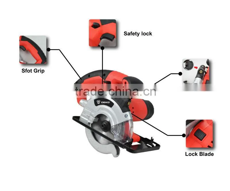 710W Metal Saw/Metal Cutter Powerful machine GMC710 DEKO