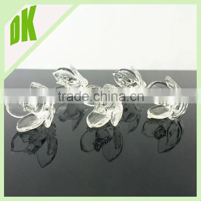 diameter-20mm (other sizes also can be offered ) ~~ colores :pink&yellow&green ... wholesale decorative colored glass flowers