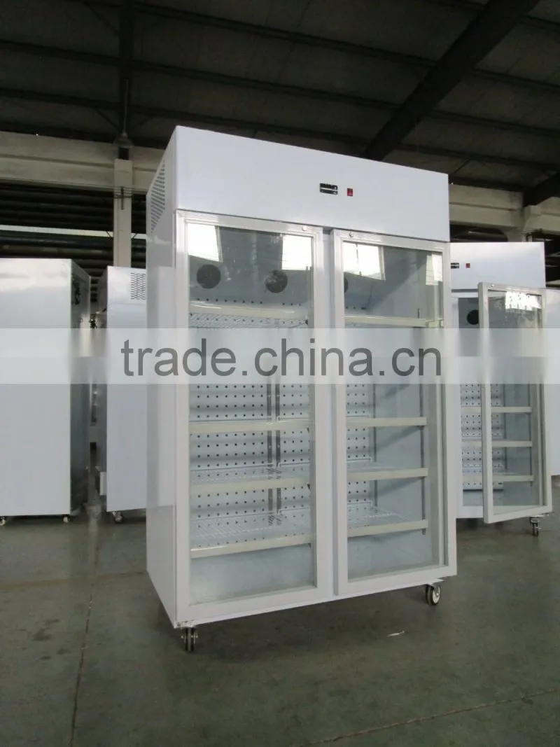 CFC free refrigerant medical durg store refrigeration 960L