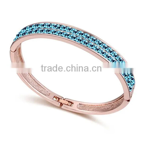 Wholesale Fashion Simple Style Gold Crystal Bracelets