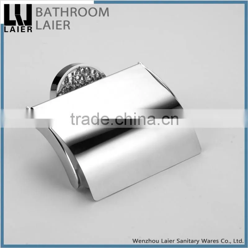 60933 china supplier hot sale high quality modern zinc bathroom accessories toilet paper holder