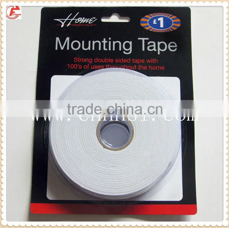 Strong adhesive EVA/ PE Double Sided foam tape, foam tape