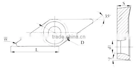 Tungsten Carbide Turning Cutting Inserts