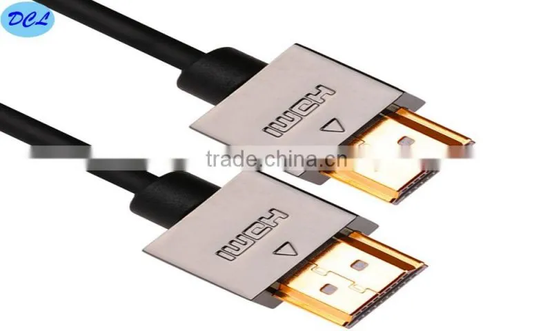 1.8M High Quality Metal slim hdmi cable