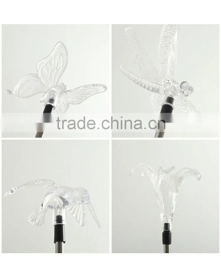28.5ft Outdoor Decoration Dragonfly/Butterfly Shape Garden Solar Light