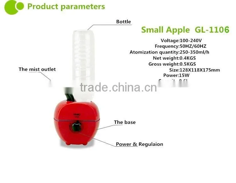 Wholesale baby mini water bottle cap diffuser GL-1106