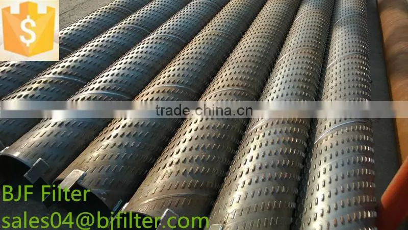 factory carbon steel bridge slot pipe for water