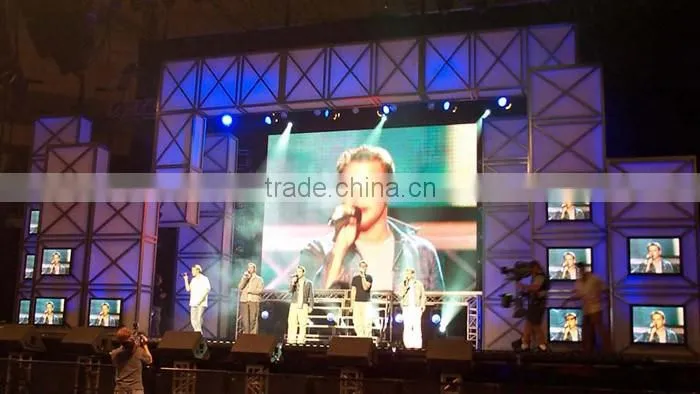 Bright stage effects led display screen stage background led video wall