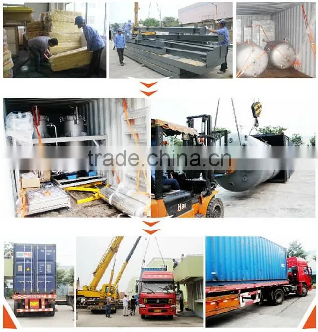 stainless steel jacketed product mixing tank