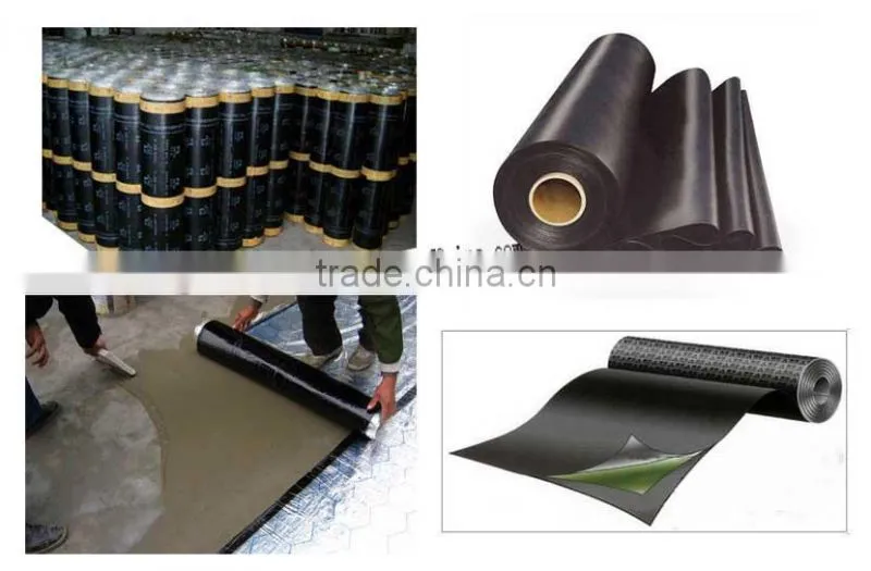SBS Natural Self-adhesive Modified Bitumen Waterproofing Membrane Machine
