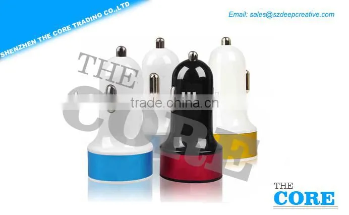 B2 2 USB port car charger,2 ports car charger,car usb charger