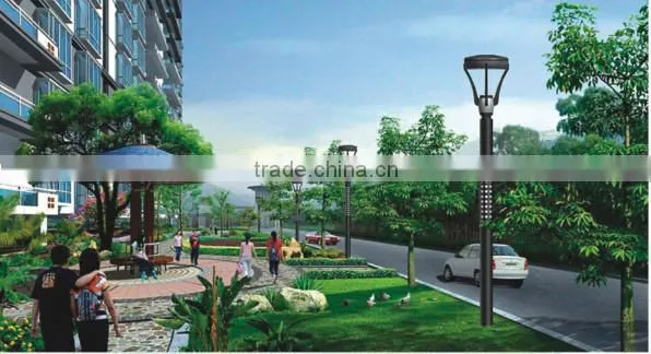decorative garden light pole outdoor yard lamp pole