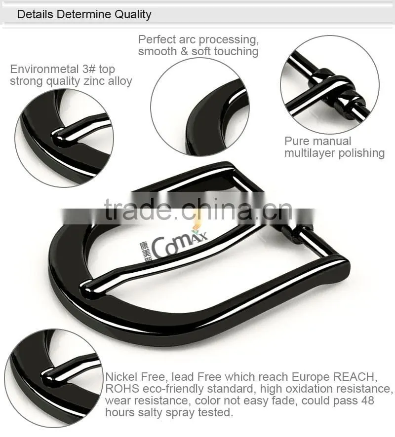 Metal black coating belt buckle manufacturers
