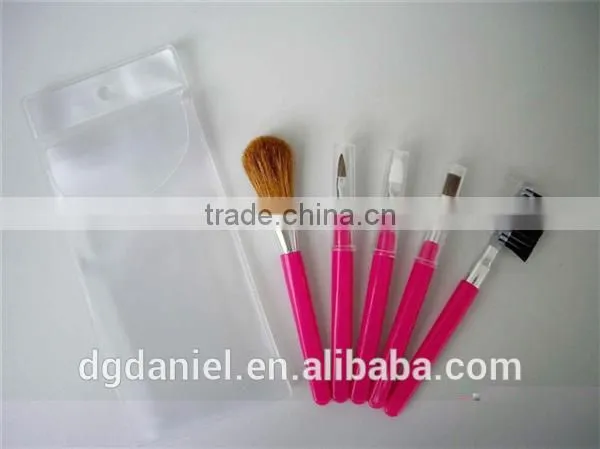 Wholesale Beauty Needs Synthetic makeup brush set 5pcs
