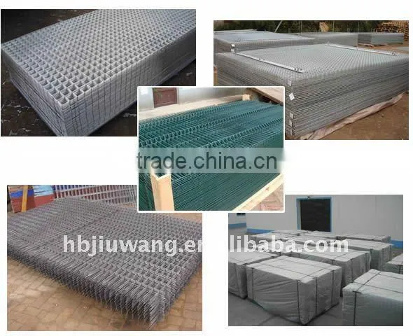 Galvanized welded wire panel