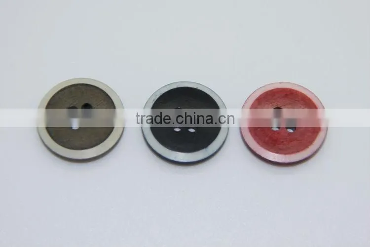 Fancy High Quality Dyed Red, Khaki, Navy, Bone Buttons