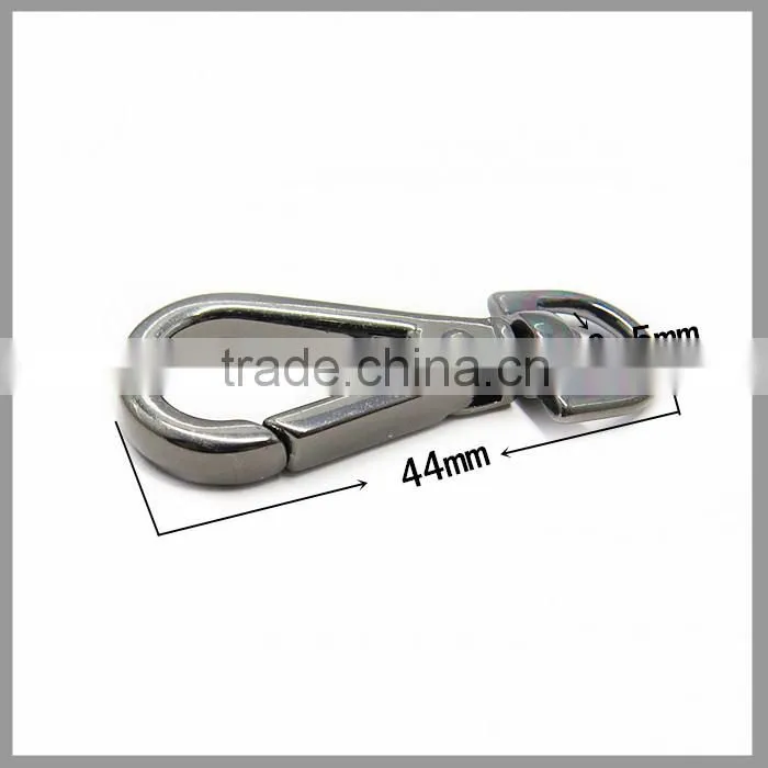 Bag Accessories Gunmetal Swivel Snap Hooks For Bags