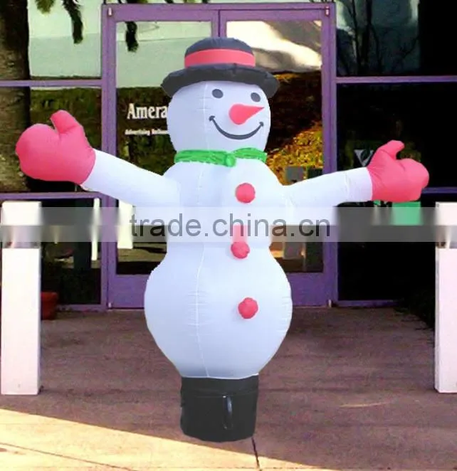 Snowman advertising inflatable air dancers