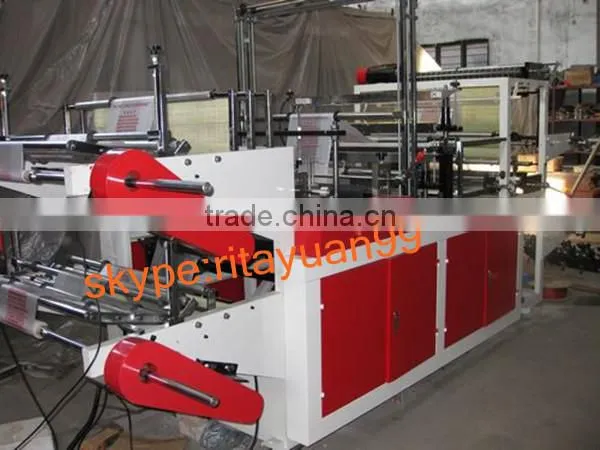 GBDR-600 Automatic Two Layer Rolling T-shirt Bag Making Machine