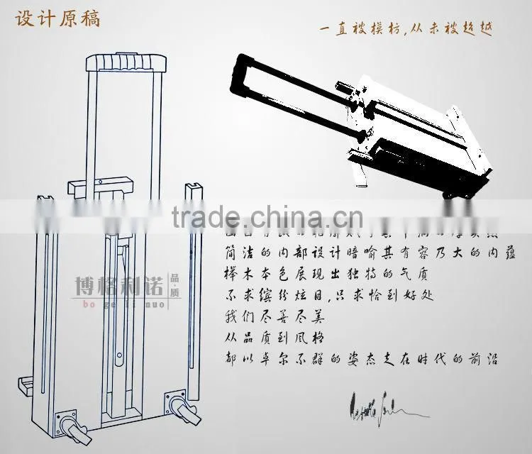 in stock 82*106*140(183)cm professional wooden sketch box easel with hand lever and omni-directional wheel