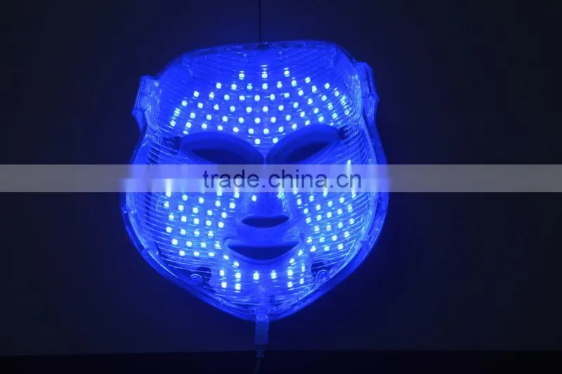 red green blue LED light therapy skin care beauty equipment LED mask