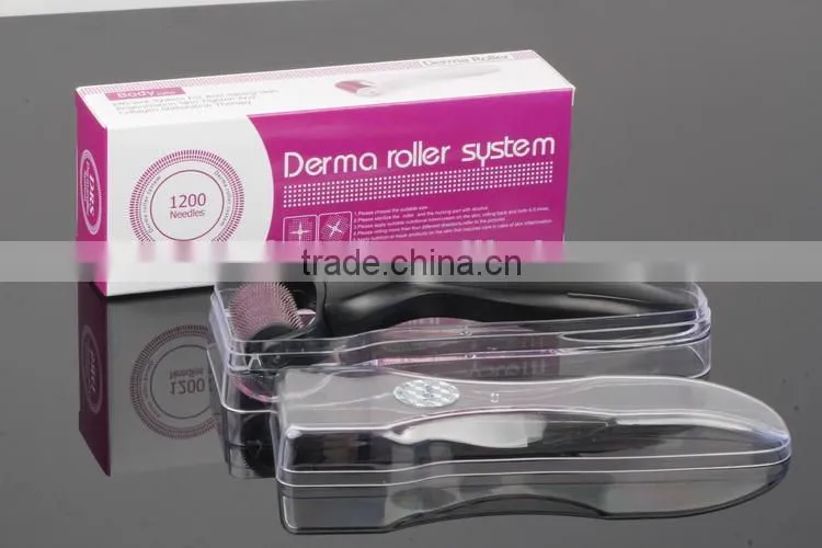 2015 Latest ! 3 in 1 dermaroller with 180/600/1200 needles head woth medical CE