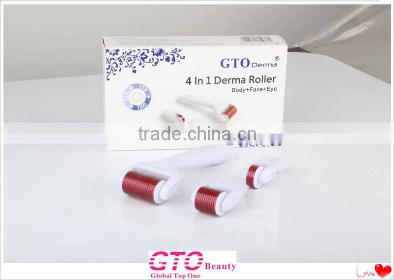GTO Hot Sale Skin Needle System 4 In 1 Derma Roller