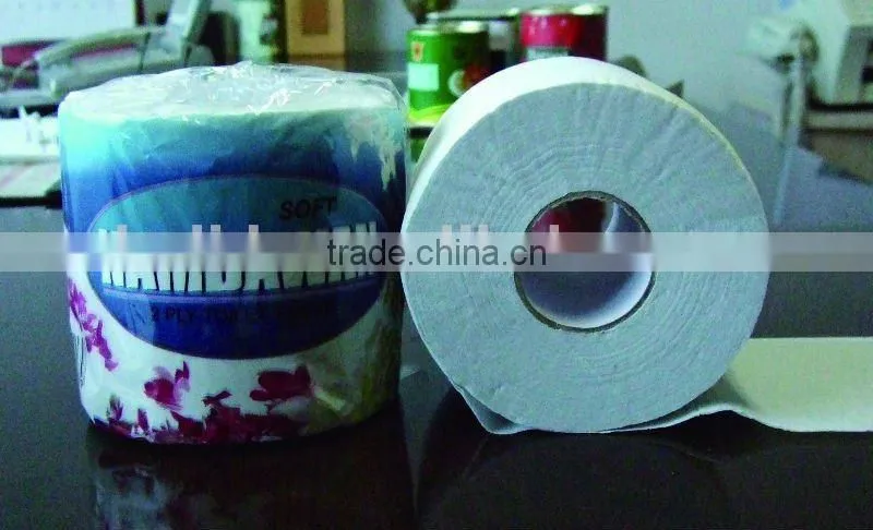 2ply white toilet tissue paper