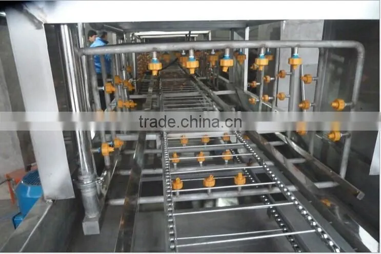 Plastic basket washer/plastic crate washing machine/commercial plastic box washer