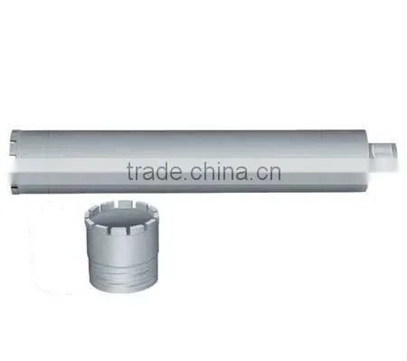 Wet concrete diamond core drill bits