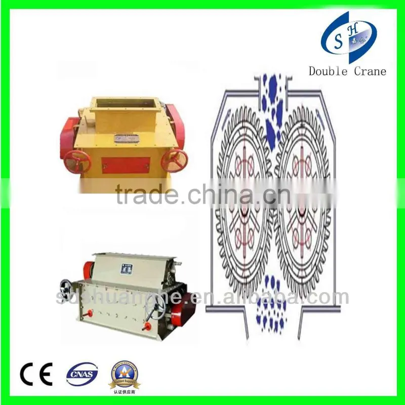 Animal feed roller crumbler with CE
