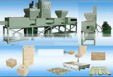 Wood processing equipment Sawdust hot press for sale