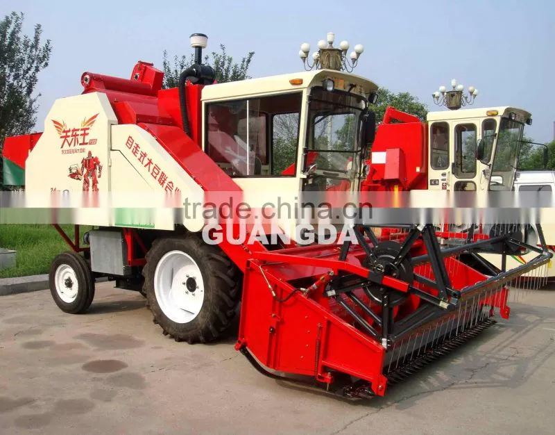 65hp self propelled wheat harvester for sale
