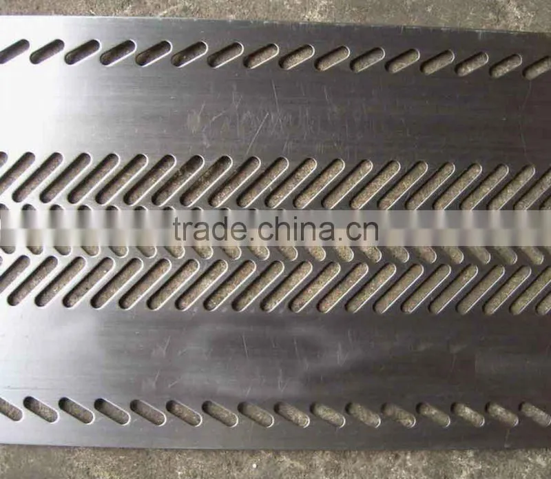 Galvanized Perforated Metal Sheet / Diamond Mesh