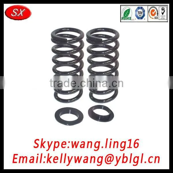 Dongguan manufacture OEM natural adhesive rubber coil spring pad, car coil spring pads