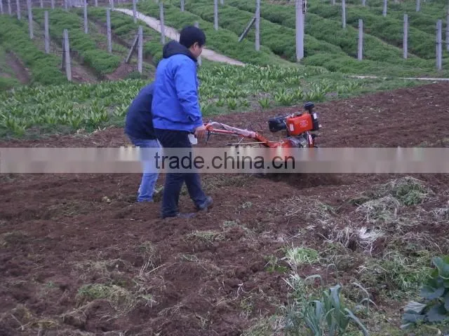 170F gasoline poer tiller agricultural machine garden cultivator with tool kit