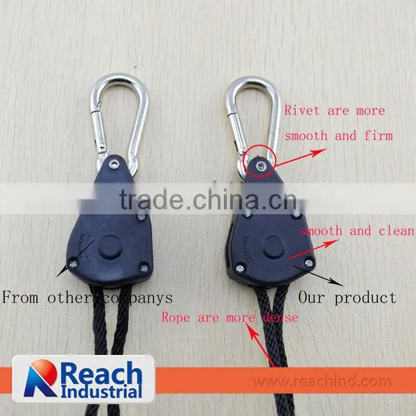 1/8" Adjustable Light Hanger Rope Ratchet