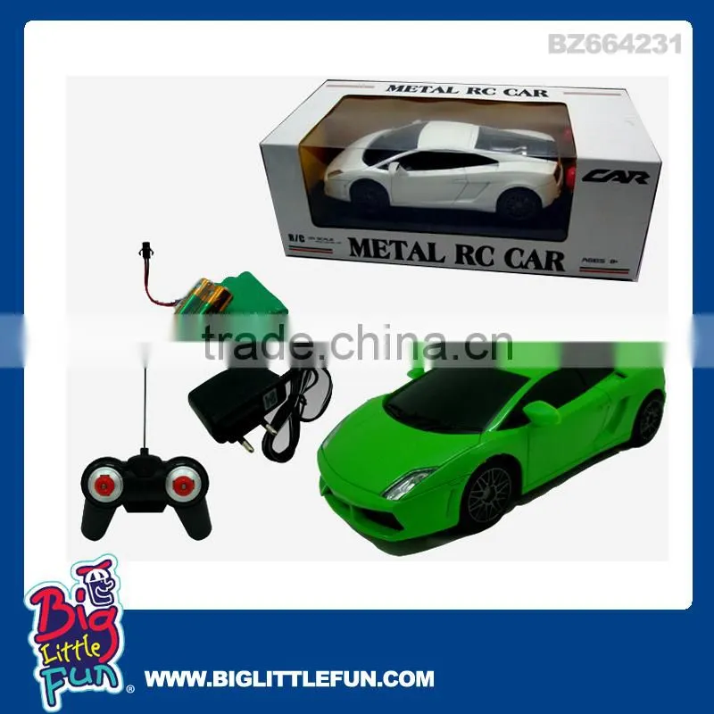 1:24 scale 4 channel remote control car toys,die cast car