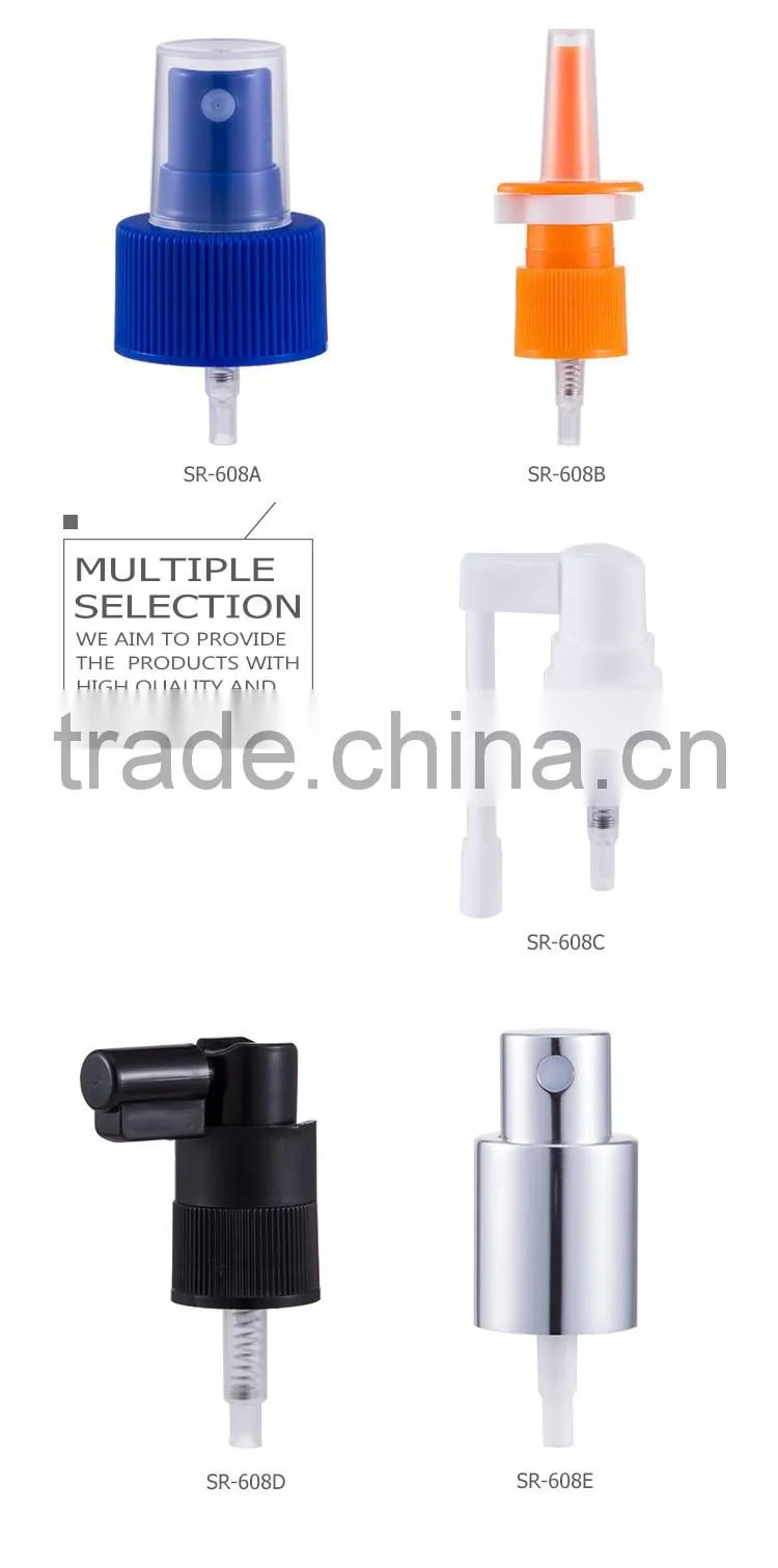 Hot Nonspill ISO SGS certified perfume small hand spray 20/410 finger sprayer pump
