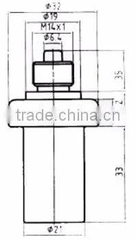 Wax Thermostatic Element for Air Conditioner & Compressor(Art No. 1F05) wax motor