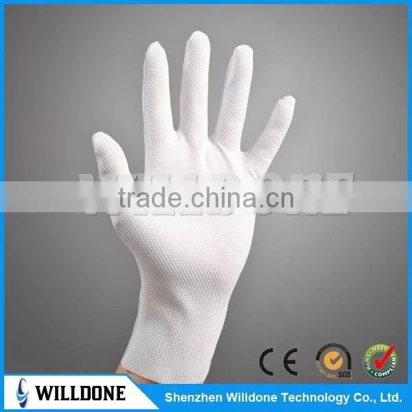ESD PVC Dotting Gloves, Anti-static PVC Dotting Gloves
