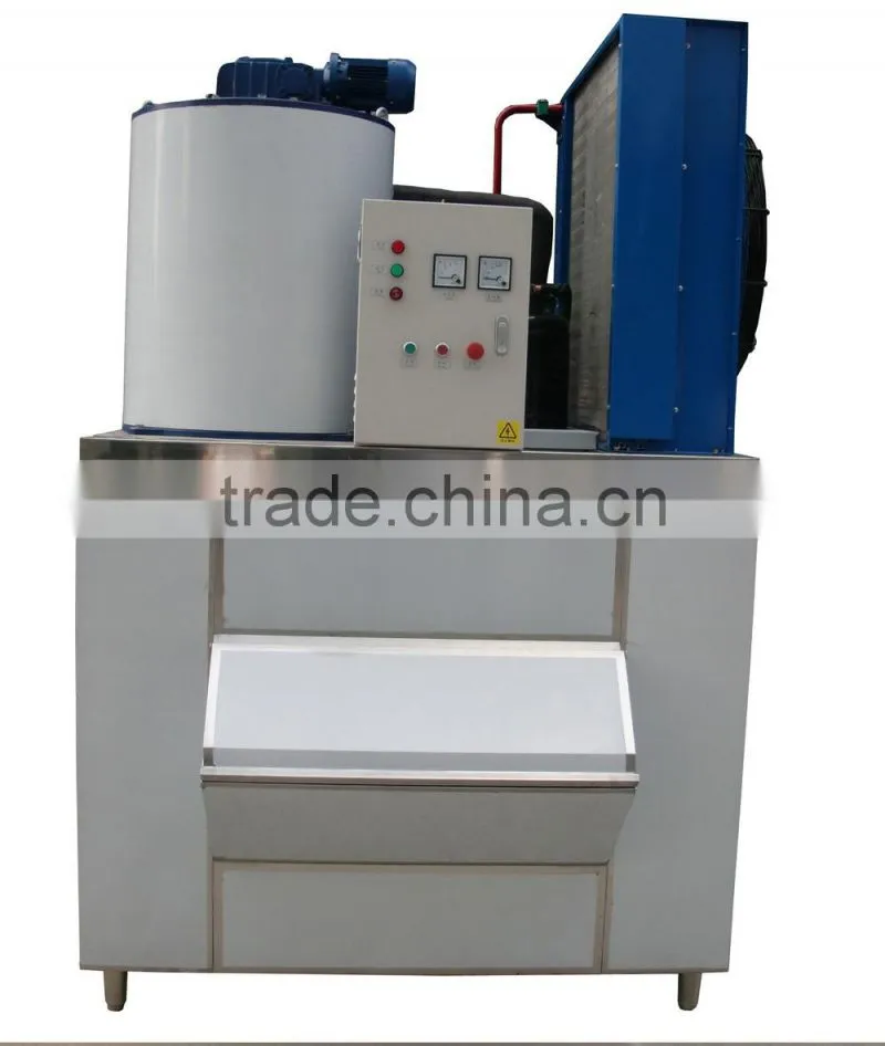 1000kg Stainless Steel Commercial Flake Ice Maker GRT-LB1T